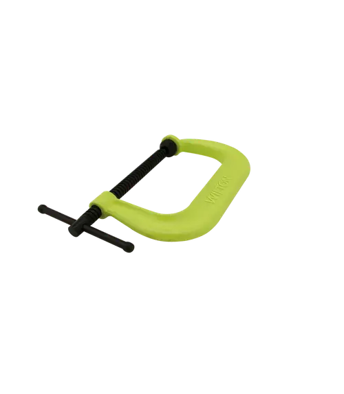 Brand New WILTON WL9-14302 404Sf, 400 Series Hi-Vis Safety C-Clamp, 0 - 4-1/4 Opening, 3-1/4 Throat Depth
