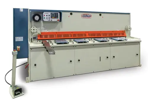 Big Sale BAILEIGH BA9-1007179 Sh-70250-Hd; 220V 3Phase Heavy Duty Hydraulic Shear. 96 in Legth, 1/4 in Mild Steel Capacity
