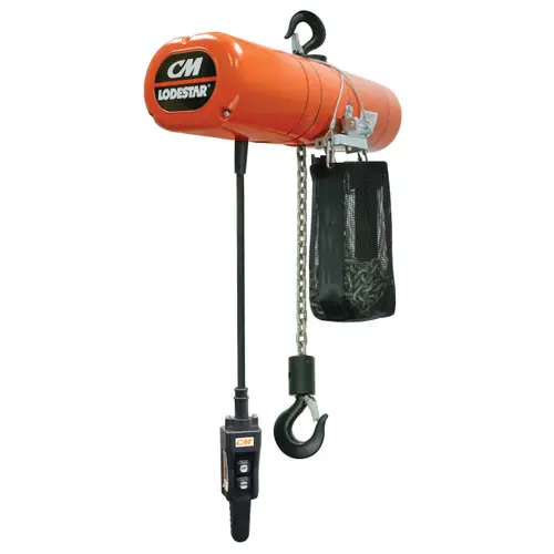 Cm Columbus Mckinnon 2758 627 1/2Ton F2 Lodestar Chain Hoist 460-3-60 10 Latest