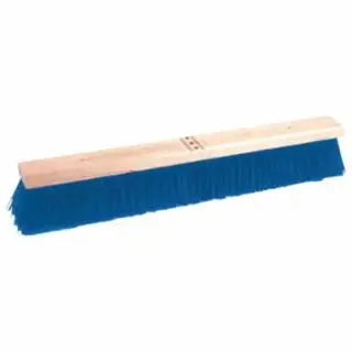 Weiler 44590 24"Contractor Broom Stiff Blue Poly Secure Checkout