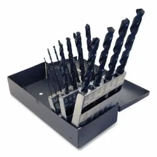 Express Delivery Chicago-Latrobe 69884 15 Pcs Set 1/16-1/2 Taper Leng Blkox (1 ST)