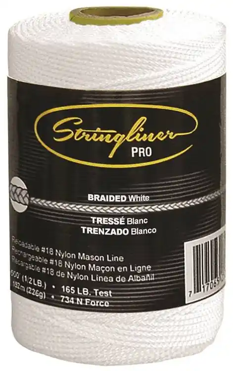 Markdown Stringliner 35453 White-Braidedtwine-500‘-Refill