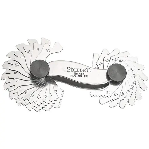 Budget L.S. Starrett 67447 484 Screw Pitch Gage
