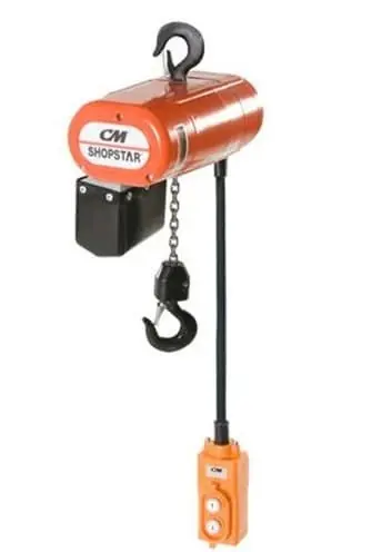 Cm Columbus Mckinnon 2114 Shopstar Elec Chain Hoist 600Lb 460V 3Ph 20Fpm Place Order