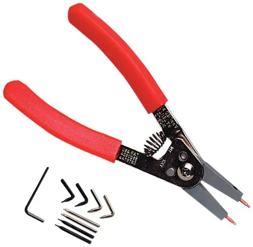 Wright Tool 9H1234 Retaining Ring Plierw/Replaceab Clearance