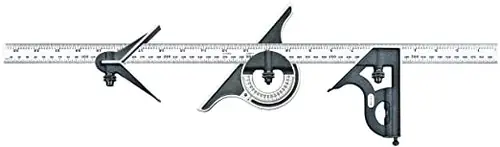 Affordable L.S. Starrett 50048 9Me-600 600 mm Metric/English Comb. Set W/Cast He
