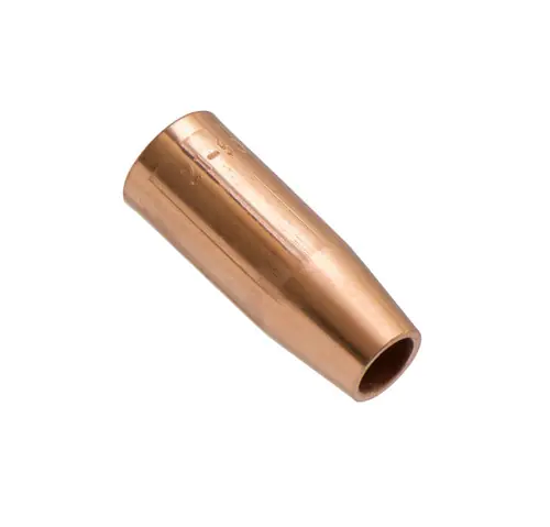 21-50 1/2" Threaded Copper MIG Nozzle MIG Nozzle - Tweco Style Self Insulated Professional Grade