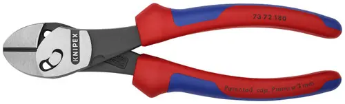 Direct From Factory Knipex 73 72 180 BK TwinForce Diagonal Super Cutters, 7 1/4" Nominal Length