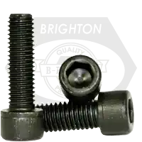 Low Price M16-2.00 x 133 mm Socket Head Cap Screws, Metric Class 12.9, Thermal Black Oxide, Partial Thread, Coarse (UNC), ISO 4762 / DIN 912, Qty 25