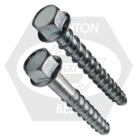 1/2" x 6 1/2" Concrete Screw Anchors, TapKing Heavy Duty, Zinc Cr+3, ICC Crack Concrete Approved, Qty 25 Certified