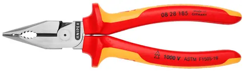 Knipex 08 28 185 US Needle-Nose Combination Pliers-1000V Insulated, 7 1/4" Nominal Length Best Price