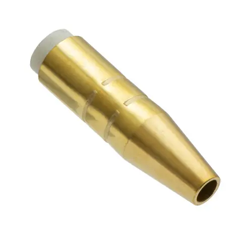 4295 Bernard Style 3/8" Tapered Brass MIG Nozzle MIG Nozzle - Bernard Style Tapered Authentic