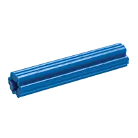 Fast Shipping 7-9 x 1 1/2" Red Tubular Plastic Anchor Plain, Qty 100