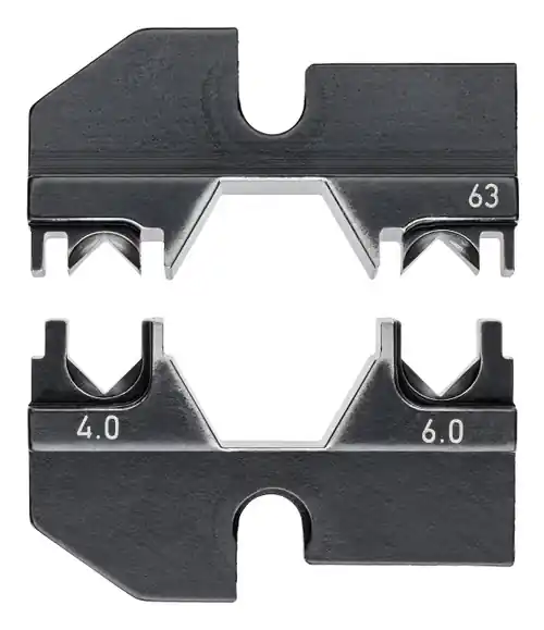 Genuine Knipex 97 49 63 Crimping Die For Solar Connectors (Huber & Suhner), N/A Nominal Length