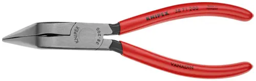 Knipex 38 71 200 Long Nose 70° Angled Pliers without Cutter, 8" Nominal Length Cheap