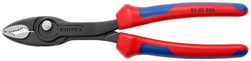 Affordable Knipex 82 02 200 TwinGrip Pliers, 8" Nominal Length