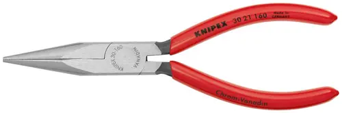 Premium Knipex 30 21 160 Long Nose Pliers-Half Round Tips, 6 1/4" Nominal Length
