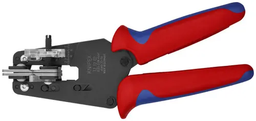 Holiday Sale Knipex 12 12 02 Automatic Wire Stripper 0.03-2.08 mm2, 7 3/4" Nominal Length