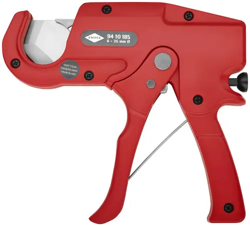 Bargain Knipex 94 10 185 Plastic Pipe Cutter, 7 1/4" Nominal Length