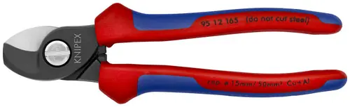 Knipex 95 12 165 Cable Shears, 6 1/2" Nominal Length Markdown