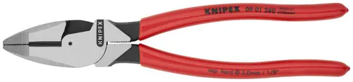 Knipex 09 01 240 High Leverage Lineman‘s Pliers New England Head, 9 1/2" Nominal Length Seasonal Sale