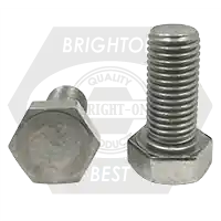 M14-2.00 x 20 mm Hex Cap Screws, 316 Stainless Steel A4, Full Thread, Coarse (UNC), DIN 933, Qty 50 Fan Favorite