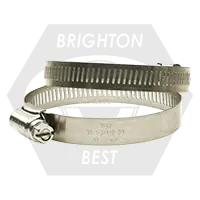 10 (9/16"-1-1/16") (14mm-27mm) 316 Stainless Steel Housing, Band, And Screw (Worm-Gear), Qty 100 Same Day Shipping