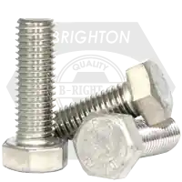 M22-2.50 x 170 mm Hex Cap Screws, 18-8 Stainless Steel A2, Partial Thread, Coarse (UNC), Qty 5 Last Chance