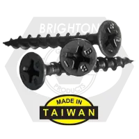 Trusted Brand 6-9 x 2 1/4" Proferred Drywall Screws, Phillips Bugle Head, Gray Phosphate Finish (Taiwan), Coarse (UNC), Qty 3000