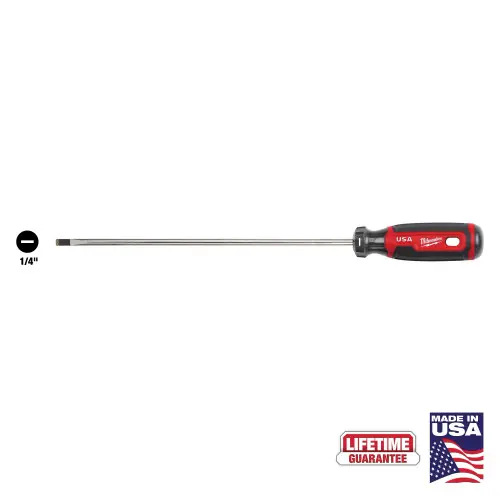 Milwaukee Tool MT214 1/4" Cabinet 10" Cushion Grip Screwdriver (USA) Discount