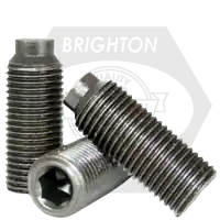 5/8"-18 x 1 1/4" Socket Set Screws, 1/2 Dog Point, Black Oxide, Fine (UNF), Alloy Steel, Qty 25 One Day Deal