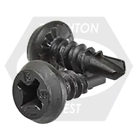 7 x 7/16" Proferred Self-Drilling Screws, Framing Pan Head, 2 Point, Phosphated Finish, Qty 5 Hot Picks