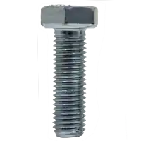 Latest 3/8"-16 x 7/8" Hex Cap Screws, Grade 5, Zinc Cr+3, Full Thread, Made in China, Qty 1000