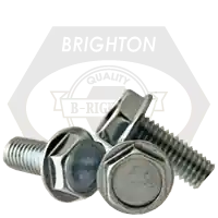 10-32 x 1/2" Machine Screws, Indented Hex Washer Head HWH, Zinc Cr+3, Full Thread, Fine (UNF), Qty 5000 Fresh Stock