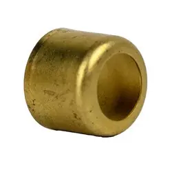 Clearance Midland Metal B-700-SP2 Brass Hose Ferrule, 0.7 in I.D., 0.968 in Length