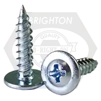 8 x 1 5/8" Proferred Construction Screws, K-Lath Modified Truss Head, Sharp Point, Zinc Cr+3, Qty 4000 Genuine