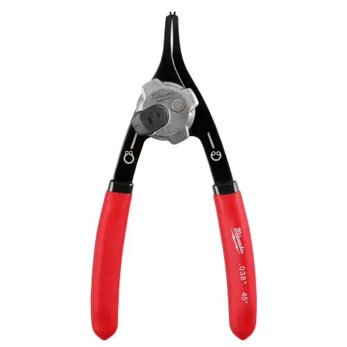 Top Rated Milwaukee Tool 48-22-6531 .038" Convertible Snap Ring Pliers - 45°