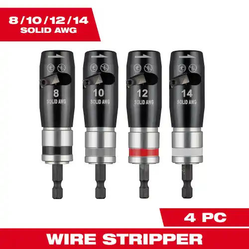 Special Discount Milwaukee Tool 48-32-6406 4PC Solid Wire Stripper Set