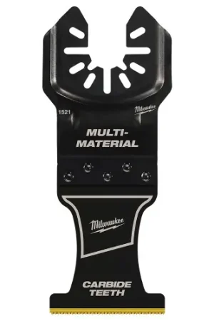 Affordable Milwaukee Tool 49-25-1529 1-3/8 Carbide Teeth Multi-Material Universal Fit Oscillating Multi-Tool Blade (10 PK)