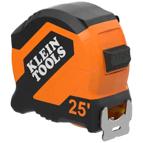Klein Tools 9525 Tape Measure, 25-Foot Compact, Double-Hook Place Order