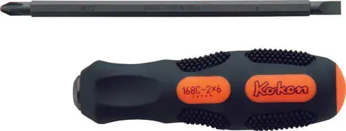 Big Sale Ko-ken 168C-2X6 Interchangeable Screwdriver PH2 x 6mm Length 210mm
