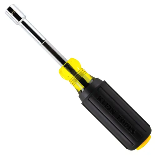 Deal Klein Tools 654516 Color-Coded Hollow-Shaft Heavy-Duty Nut Driver, 5/16-Inch