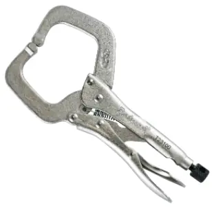 Locking C-Clamps With Swivel Pads 11" Proferred Locking Pliers, Qty 1 Buy Today