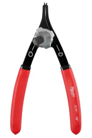 Bargain Milwaukee Tool 48-22-6536 .070" Convertible Snap Ring Pliers - 18°