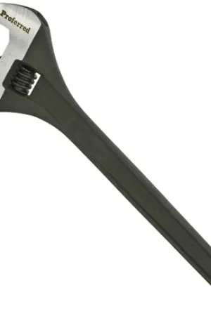 8" Chrome Finish Proferred Standard Adjustable Wrench , Chrome Finish, Qty 1 Professional Grade
