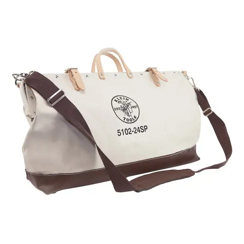 Klein Tools 5102-24SP Deluxe Tool Bag, Canvas, 17 Pockets, 24-Inch Buy Today