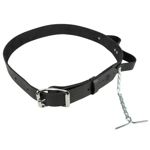 Klein Tools 5207M Electrician‘s Leather Tool Belt, Medium Today Only