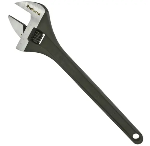 Authentic 6" Phosphate Proferred Standard Adjustable Wrench , Phosphate Finish, Qty 1