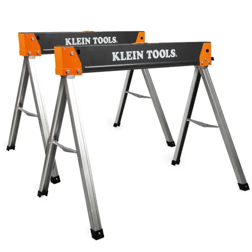Klein Tools 66187 Fixed-Leg Saw Horse, 2-Pack Hot Deal