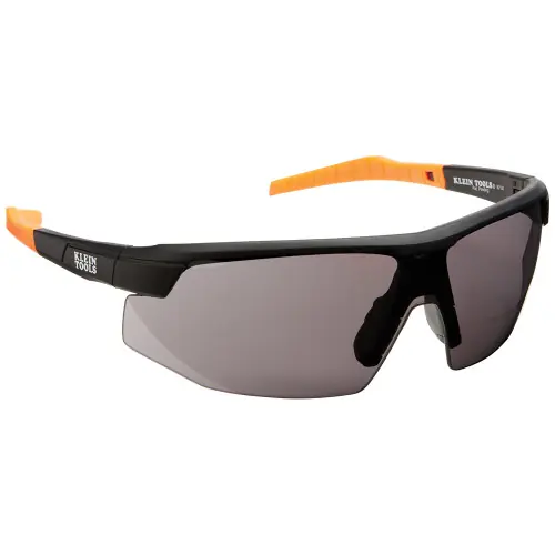 Certified Klein Tools 60160 Standard Safety Glasses, Gray Lens